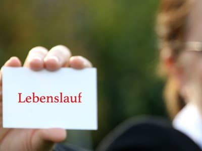 Mini-Checkliste für Ihren Lebenslauf