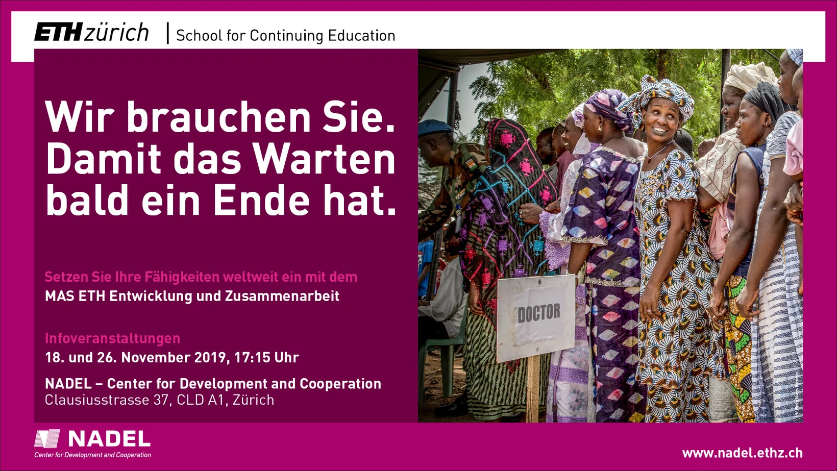 MAS Entwicklung und Zusammenarbeit 2020-2022