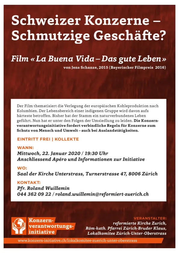 Filmabend "La Buena Vida" 22.01.2020