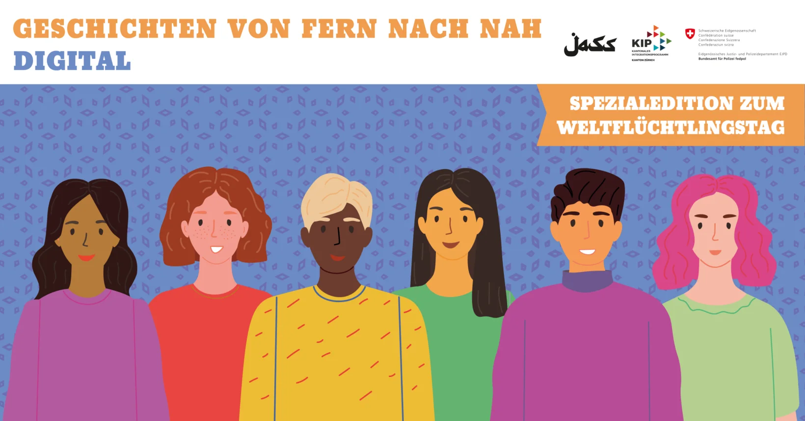 Geschichten von Fern nach Nah Digital – Spezialedition zum Weltflüchtlingstag