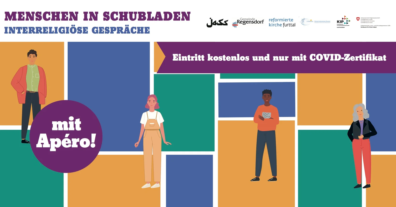 Menschen in Schubladen – Interreligiöse Gespräche in Regensdorf