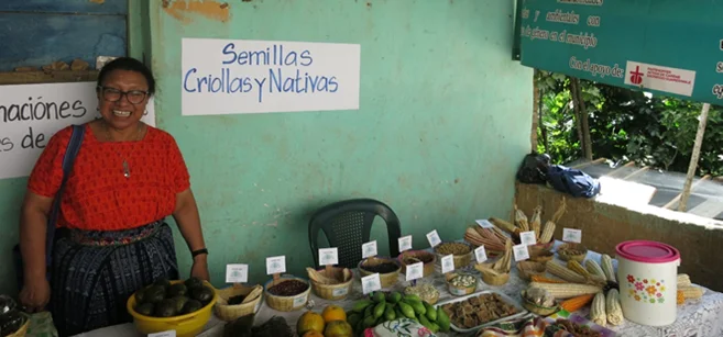 Inés Pérez, Koordinatorin des Landesprogrammes von Fastenaktion in Guatemala