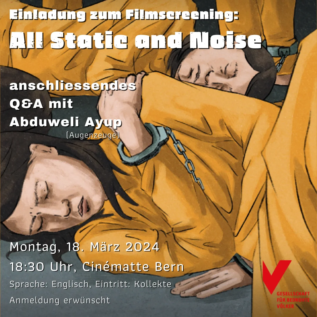 Flyer Filmscreening "All Static and Noise"