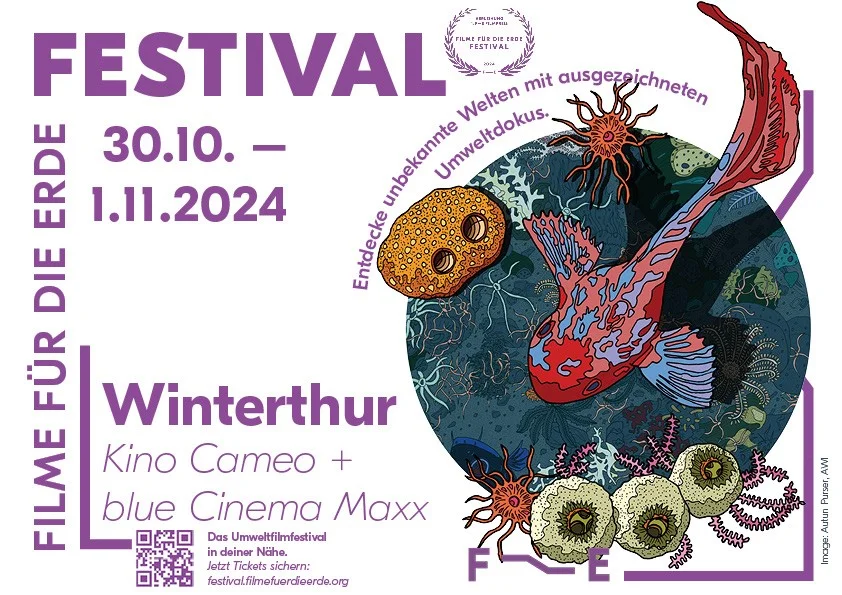 Filme für die Erde Festival von 30.10. - 1.11. in Winterthur