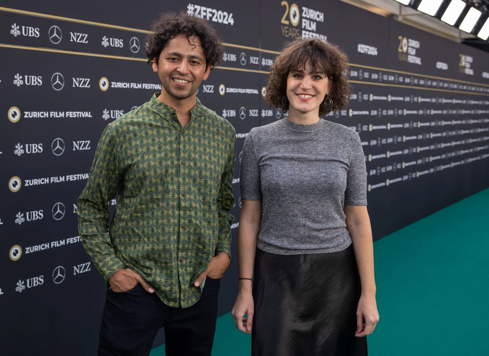 Das Regie-Duo von «Agent of Happiness» am ZFF. ©Fabienne Wild