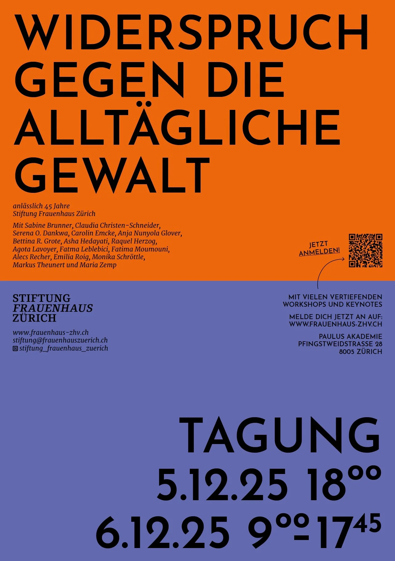 Flyer Tagung