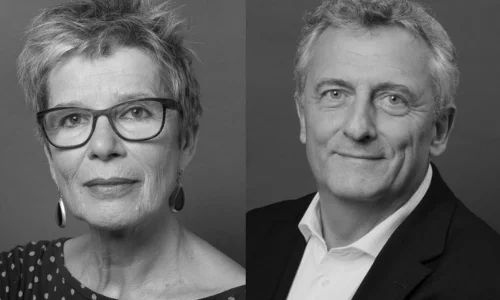 Foto von Yvonne Vogel und Hansjürg Geissler