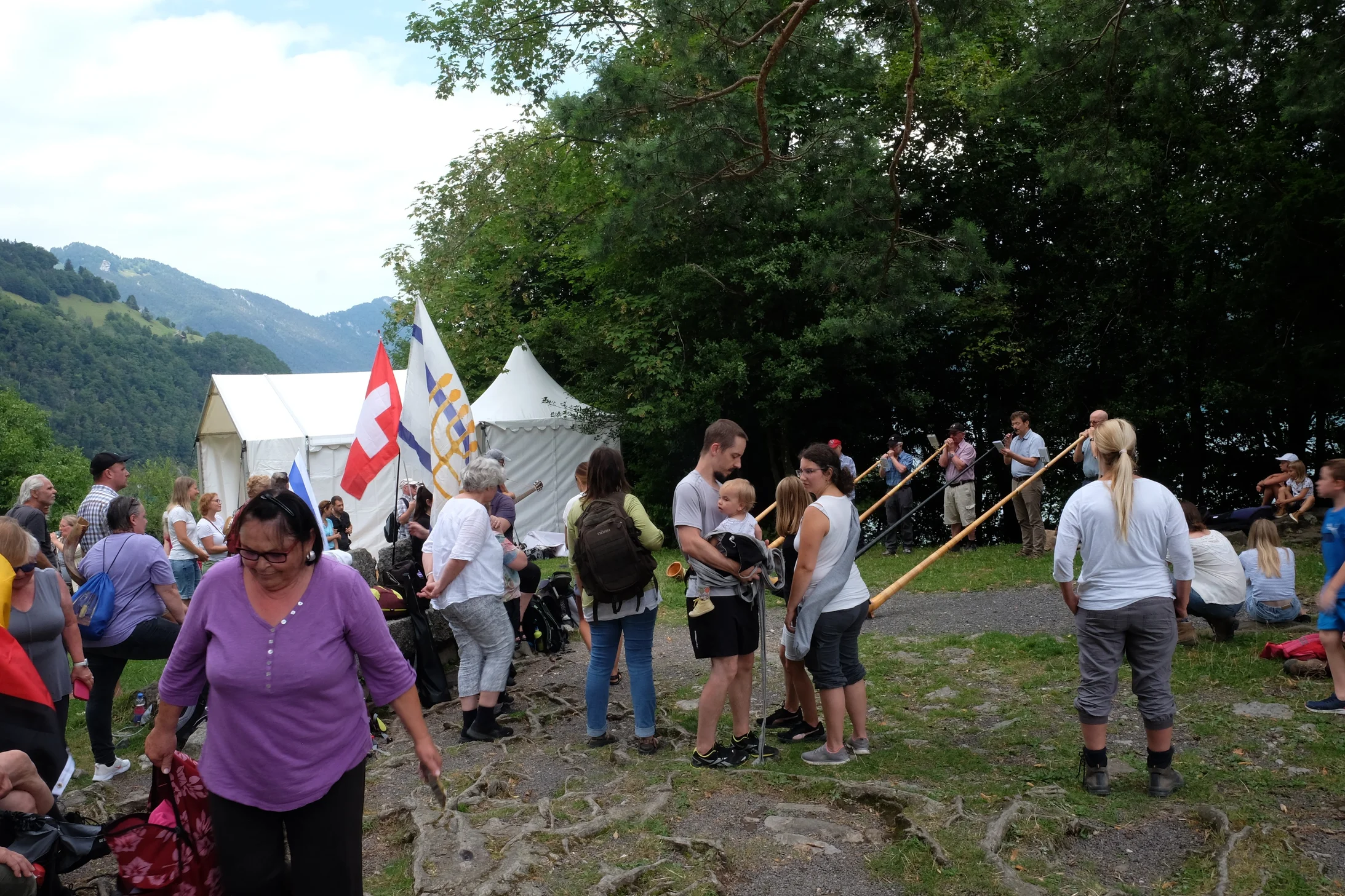 Personen Wiese