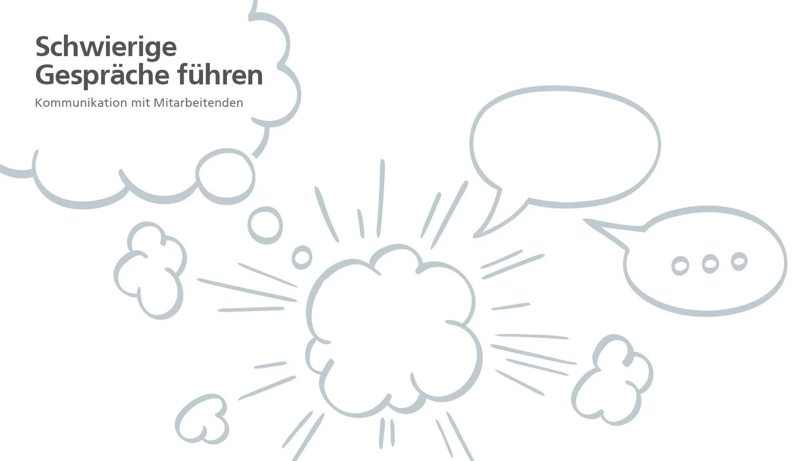 Seminar schwierige Gespräche