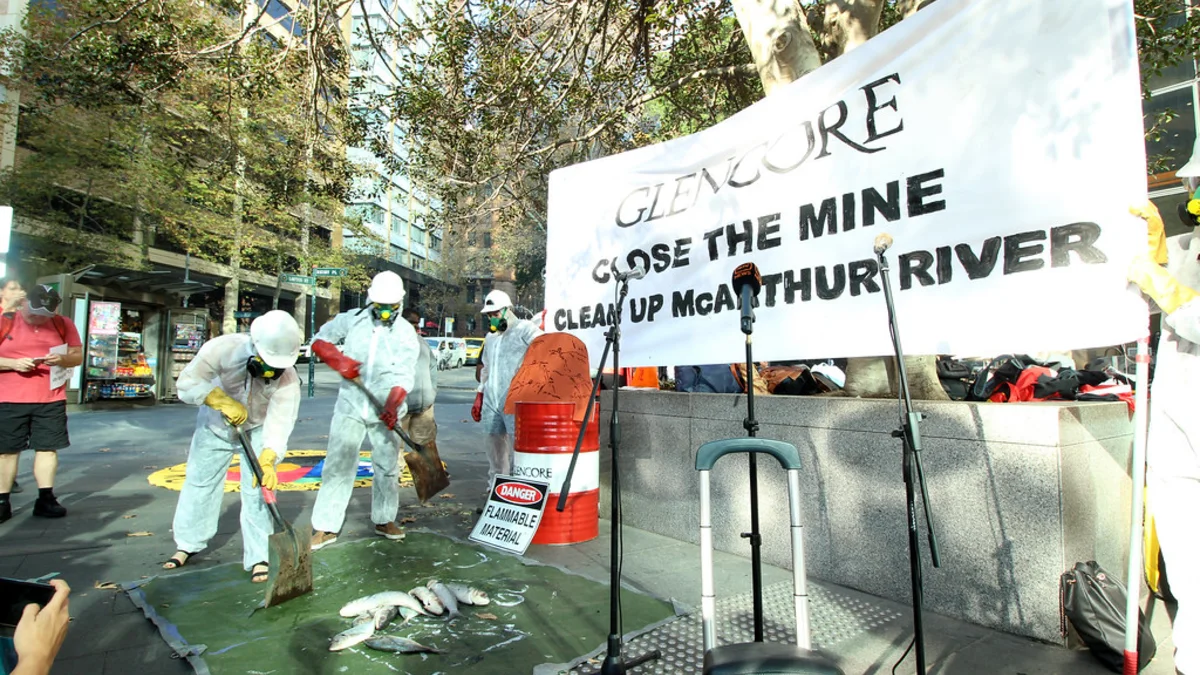 Glencore Aktivisten