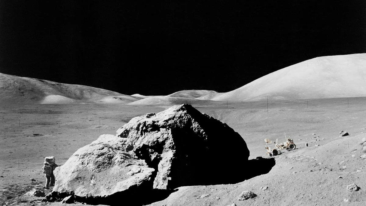 Mond Oberfläche