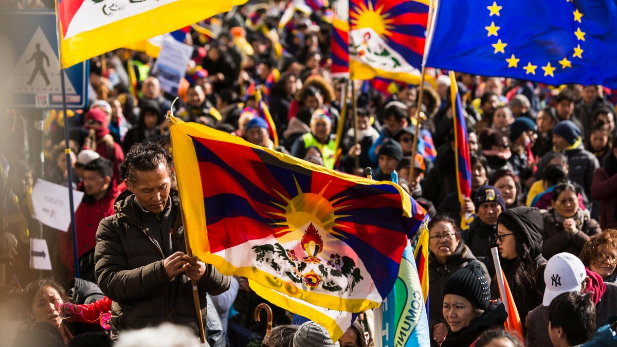 Tibet Denonstration