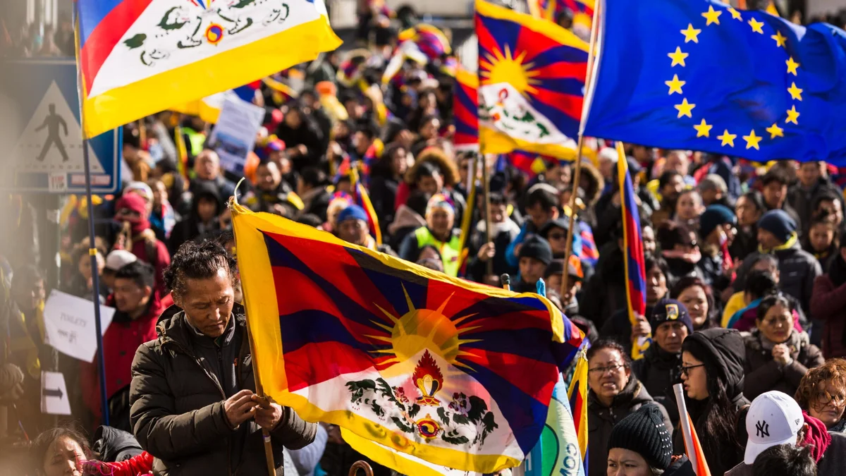 Tibet Denonstration