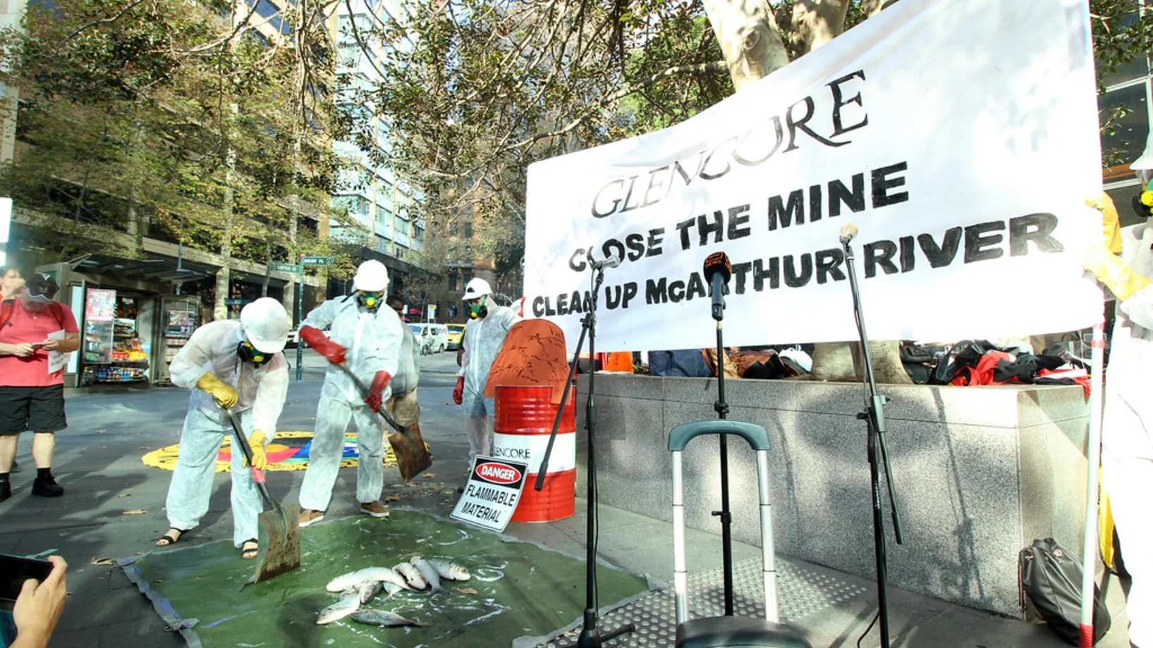 Glencore Aktivisten